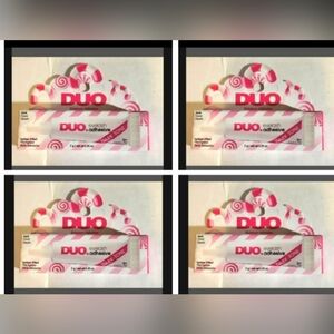 :* 4 New  0.25 oz  Duo striplash eyelash adhesive  dark-tone eyeliner effect